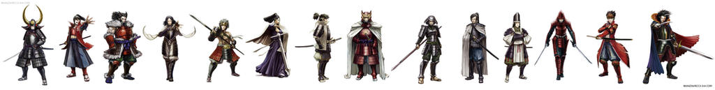 The ancient Japanese warlords