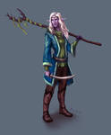 Drow druid by Drawirm