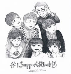 #iSupportBlockB