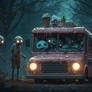 Zombies crave ice cream too , rawr !