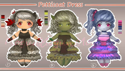 Petticoat dresses