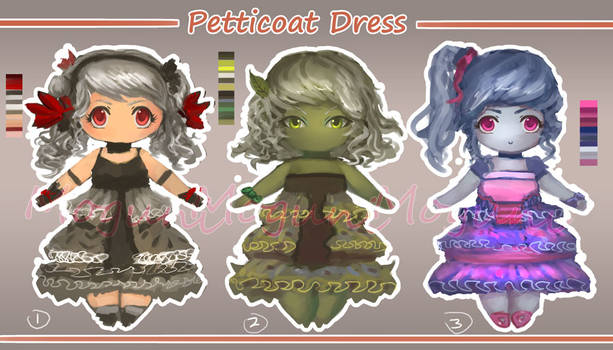 Petticoat dresses