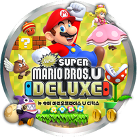 New Super Mario Brothers U Deluxe Game Icon PNG