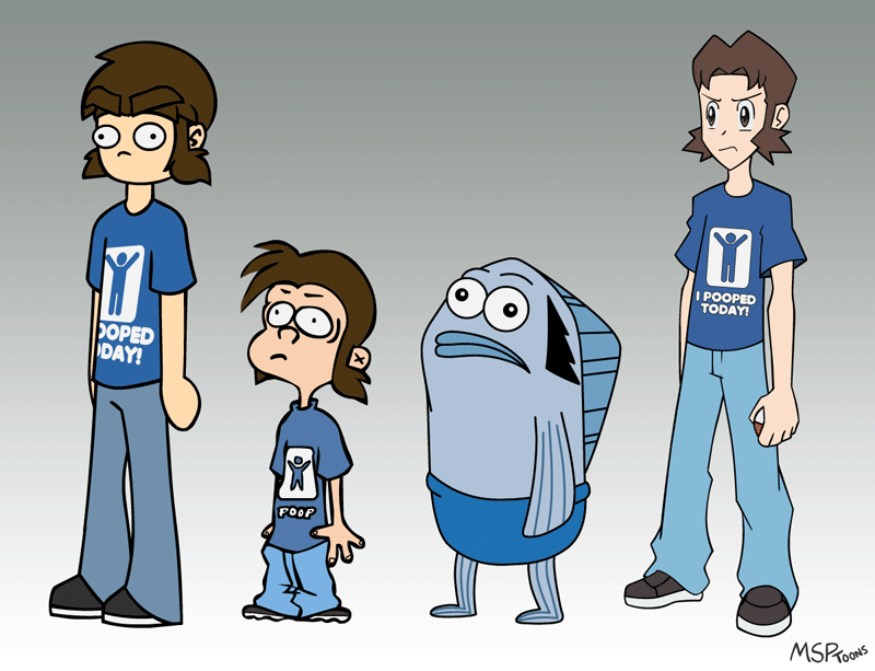 Joseph in 4 Styles by MSPToons