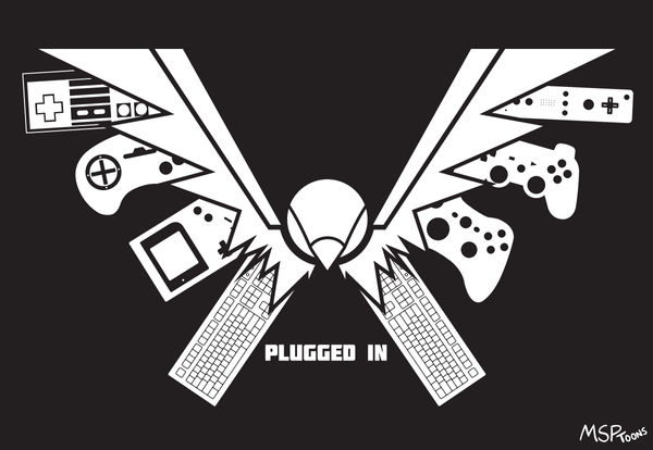 Plugged In Logo by MSPToons