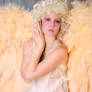 Frothy Peach Angel