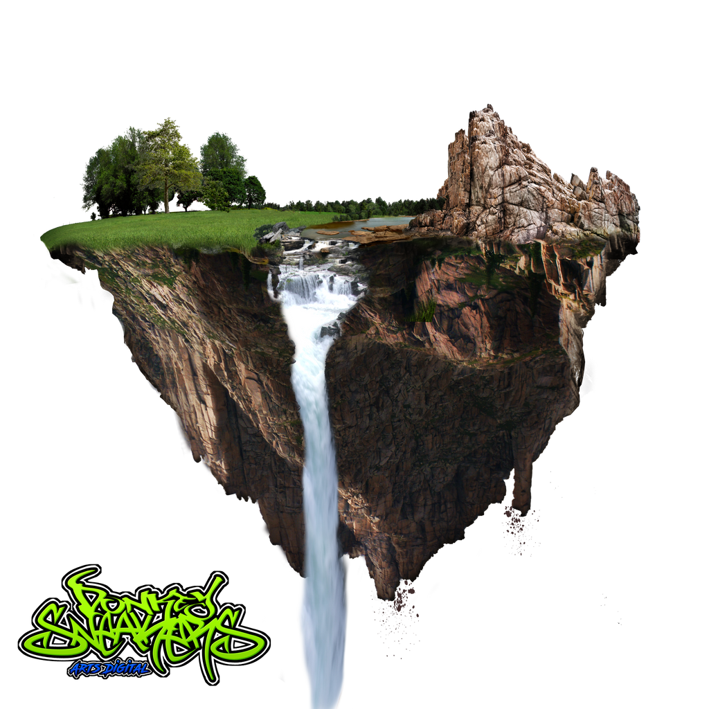 Floating Island png by AchosenReject on DeviantArt