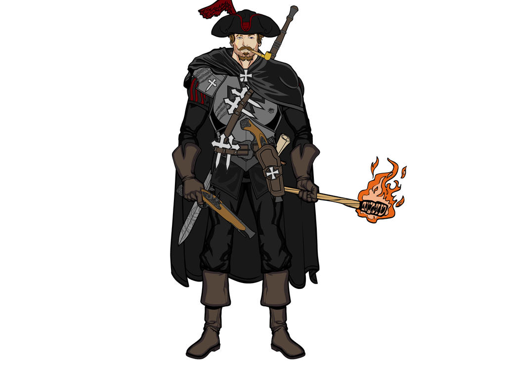 Witch Hunter with Two-Handed Sword