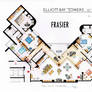 Frasier's Apartment Floorplan - Old version
