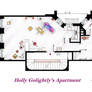 Breakfast at Tiffany's Apartment floorplan