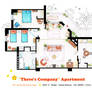 Floorplan of Three's Company Apartment