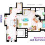 Jack MacFarland's apartment from 'Will and Grace'
