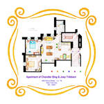 Frasier S Apartment Floorplan Old Version By Nikneuk On Deviantart