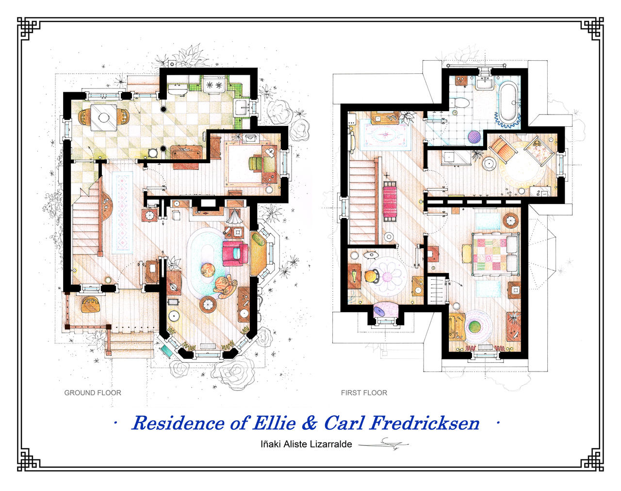 Floorplans Of The House From Up By Nikneuk On Deviantart