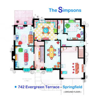 House of Simpson family - Ground Floor