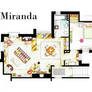 Floorplan of MIRANDA's Apartment