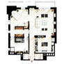 Patrick Bateman's apartment from AMERICAN PSYCHO