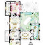 The apartment from the movie THE BIRDCAGE (1996)