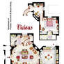 Floorplans from the TV series VICIOUS