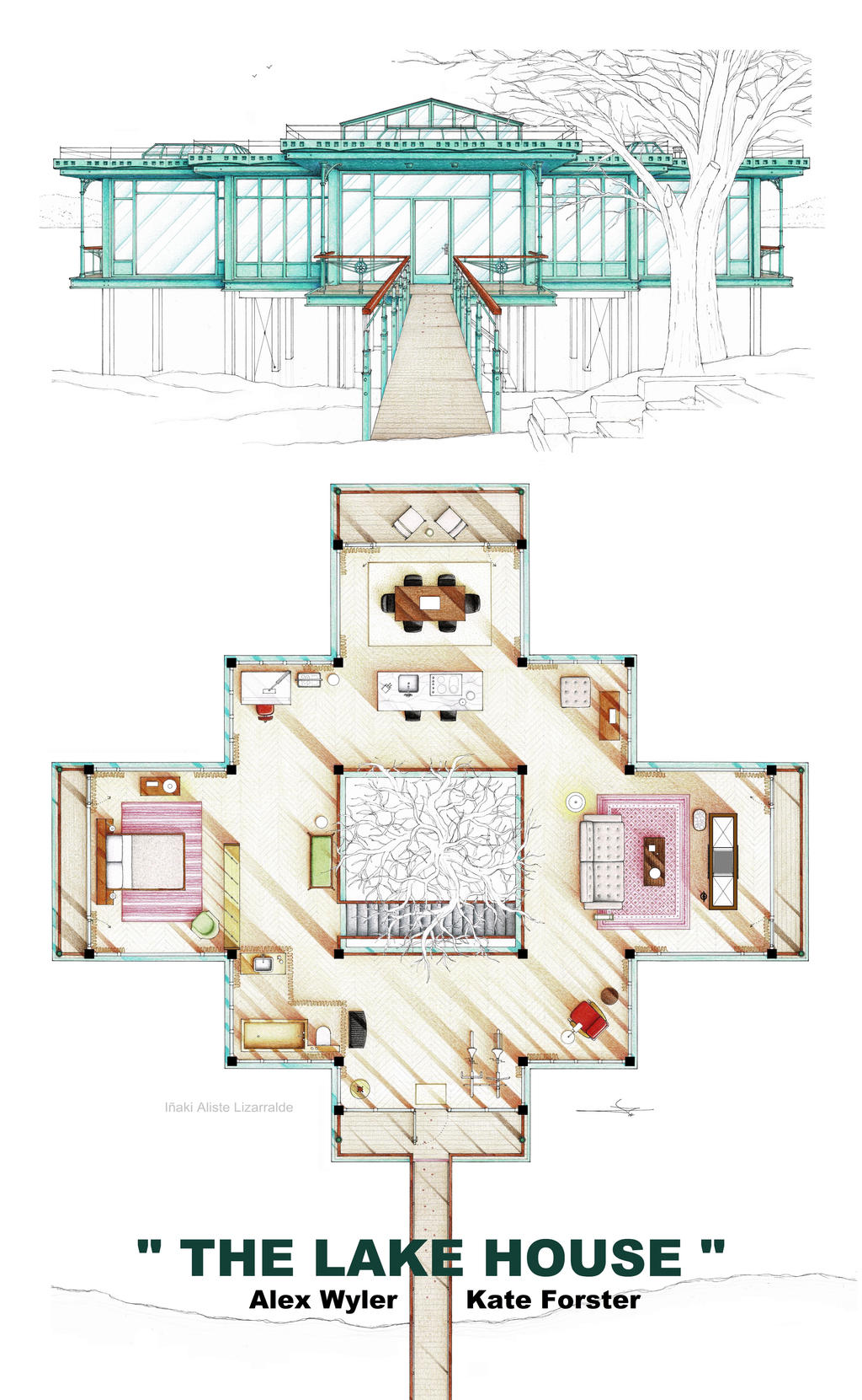 Lake Cottage Floor Plan View 5 Small Open Concept Lake House Plans