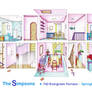 THE SIMPSONS Dollhouse View A