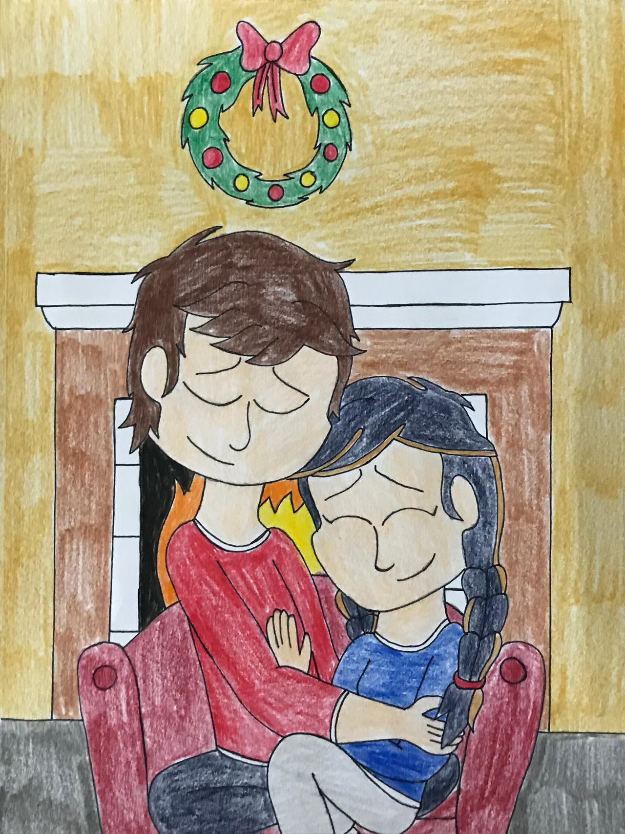 Cuddling for Warmth (Gift) by Shinigamilover2 on DeviantArt
