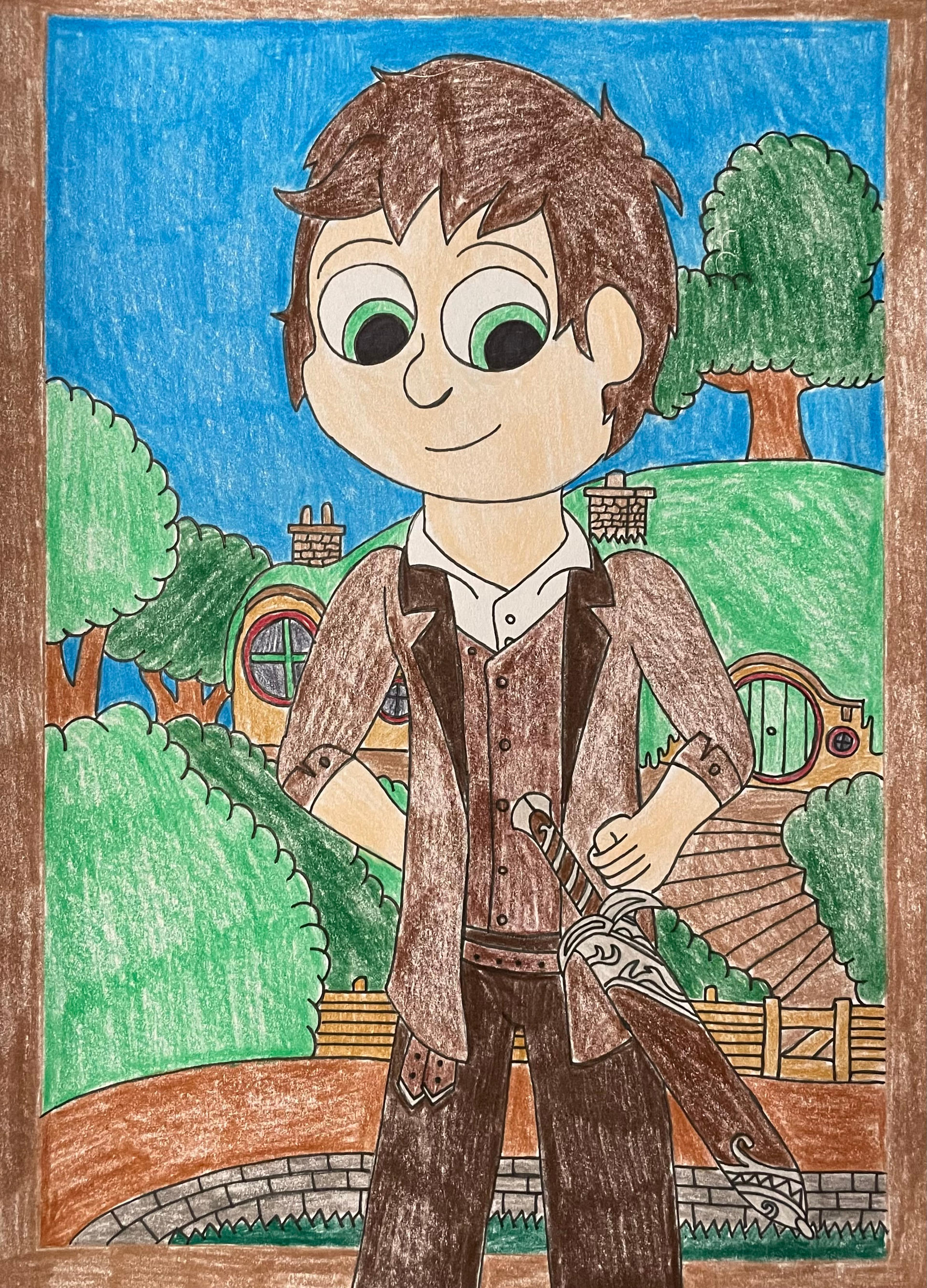 Frodo Baggins Deviantart Me as Frodo Baggins by The-Nordic-Panda on DeviantArt