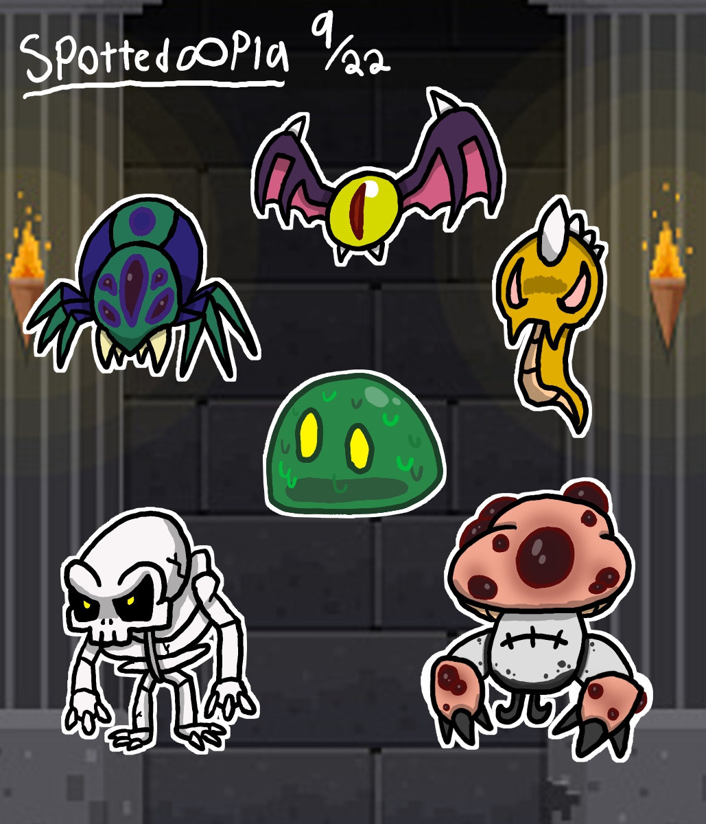 RPG Monsters 1 by Spottedoopla on DeviantArt