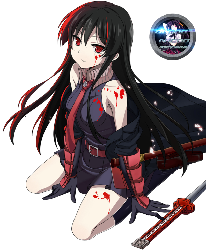 Akame Render by AkenoSenpaiRenders on DeviantArt
