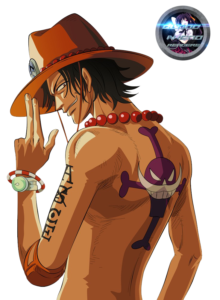 Ace and Luffy Render 1 by RoronoaRoel on DeviantArt