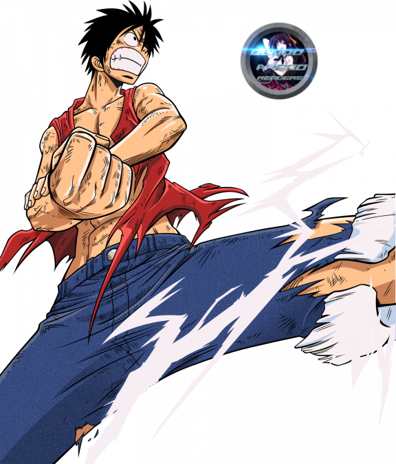 Monkey D. Luffy render by Ferdiferrah on DeviantArt