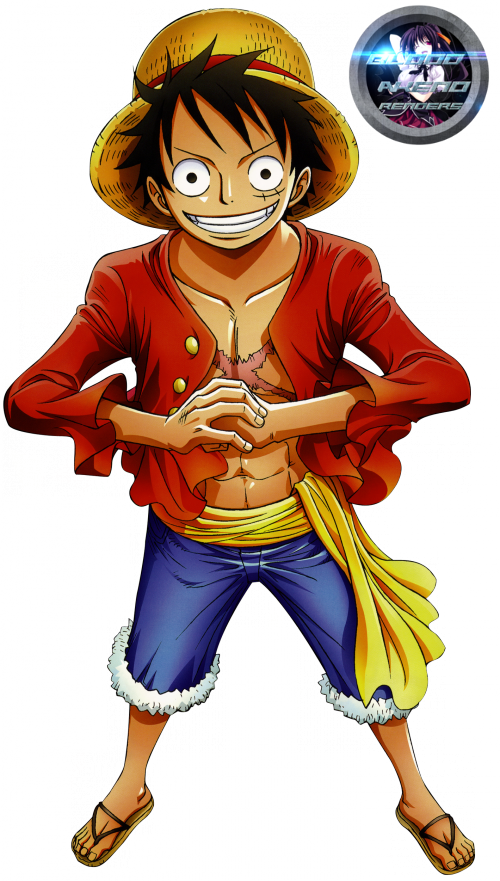 Luffy Render by Zeroavenger on DeviantArt