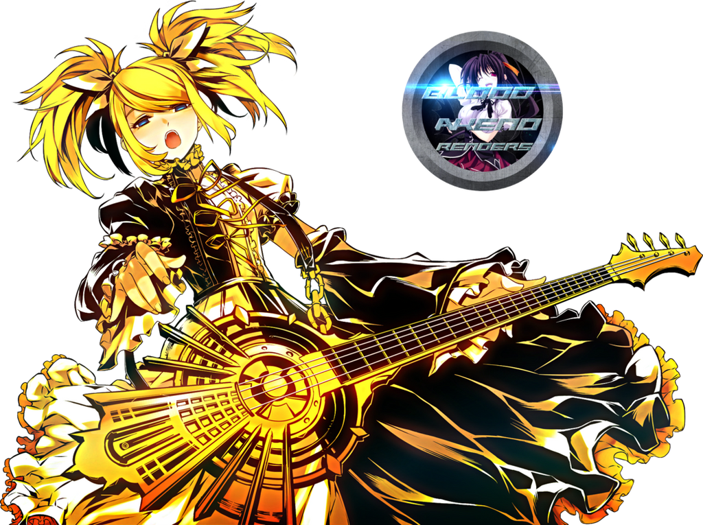 Rin Kagamine Render by AkenoSenpaiRenders on DeviantArt