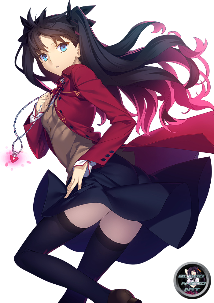 Fate/prototype Rin Fate Stay/Night Rin Render by AkenoSenpaiRenders on DeviantArt
