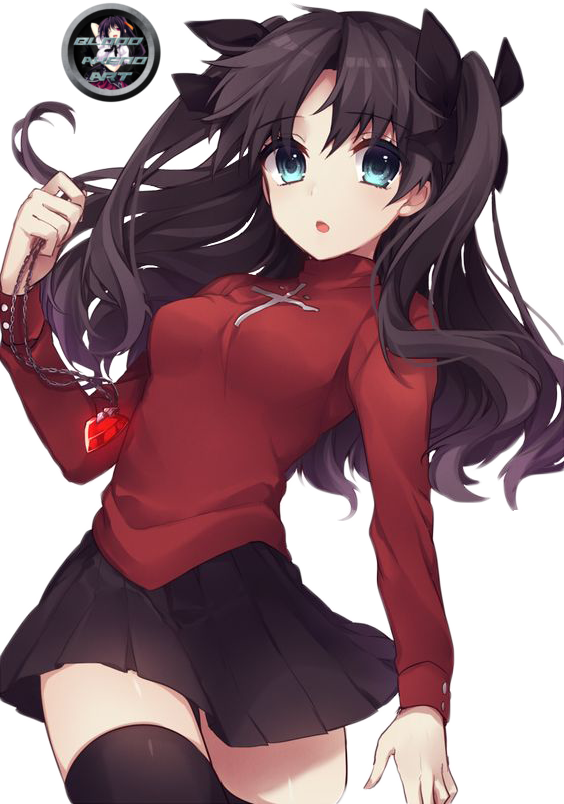 Fanf Rin Fate Stay/Night Rin Render by AkenoSenpaiRenders on DeviantArt
