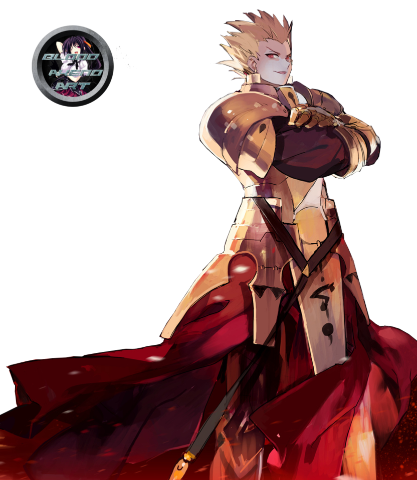 Fate/Zero Gilgamesh Render by AkenoSenpaiRenders on DeviantArt