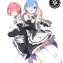 Re Zero Rem Ram Render