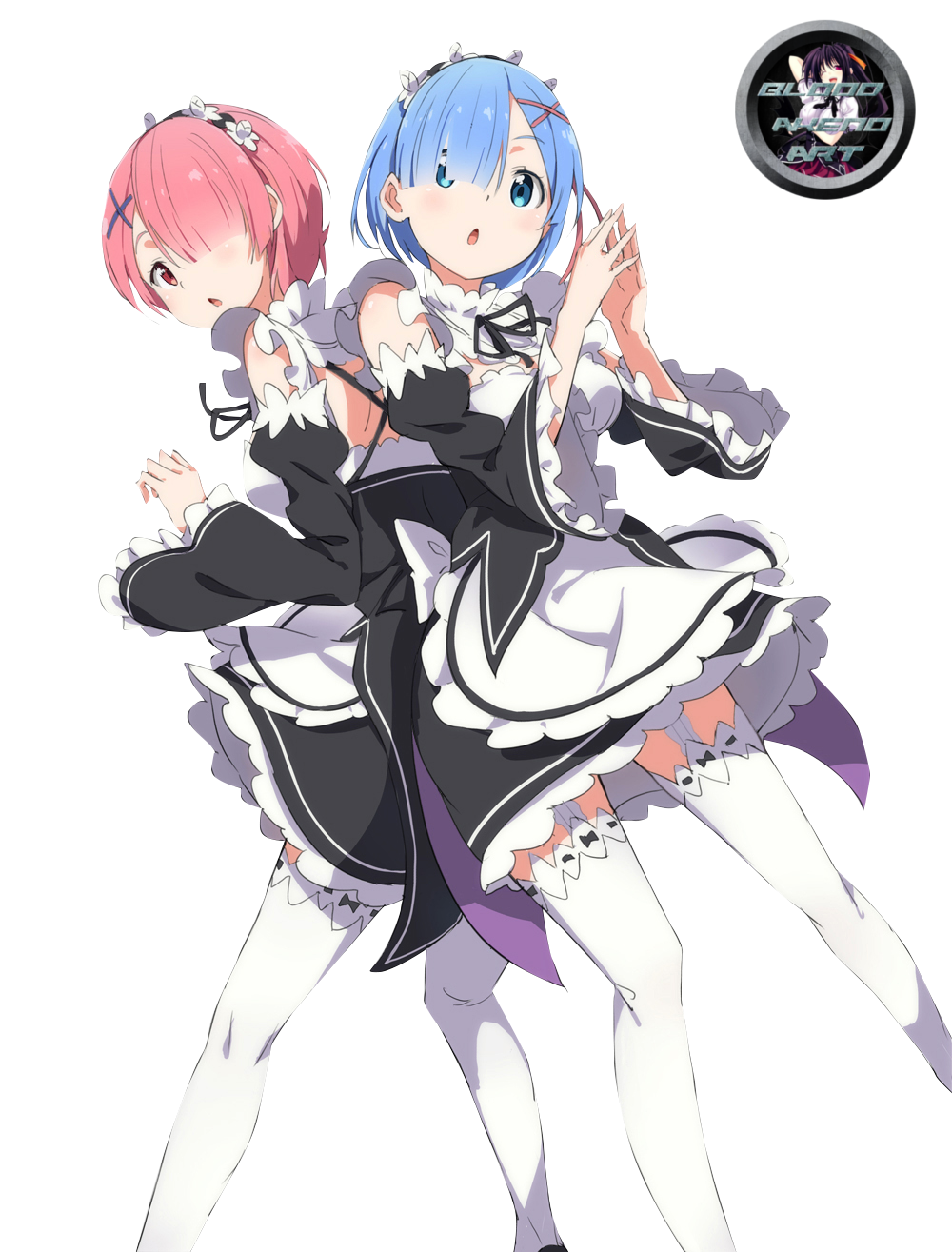 Rem Re:Zero Render by Nanavichan on DeviantArt