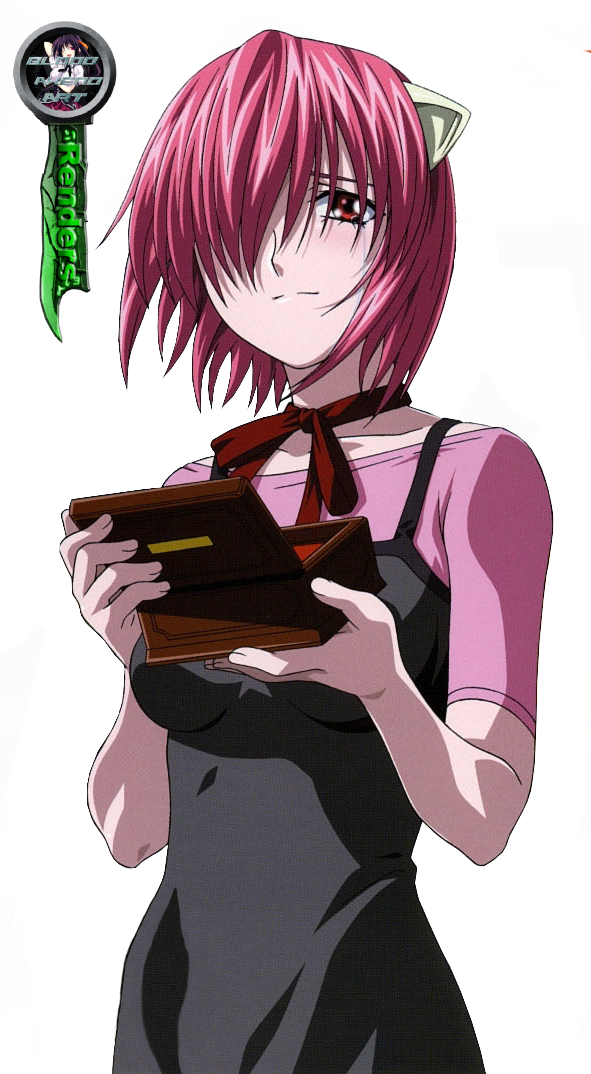 Lucy Elfen Lied Render (anime) by AkireyLove on DeviantArt