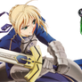 FateStay Night Saber Render