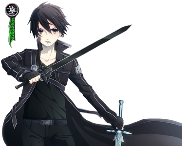 Sword Art Online Kirito Render