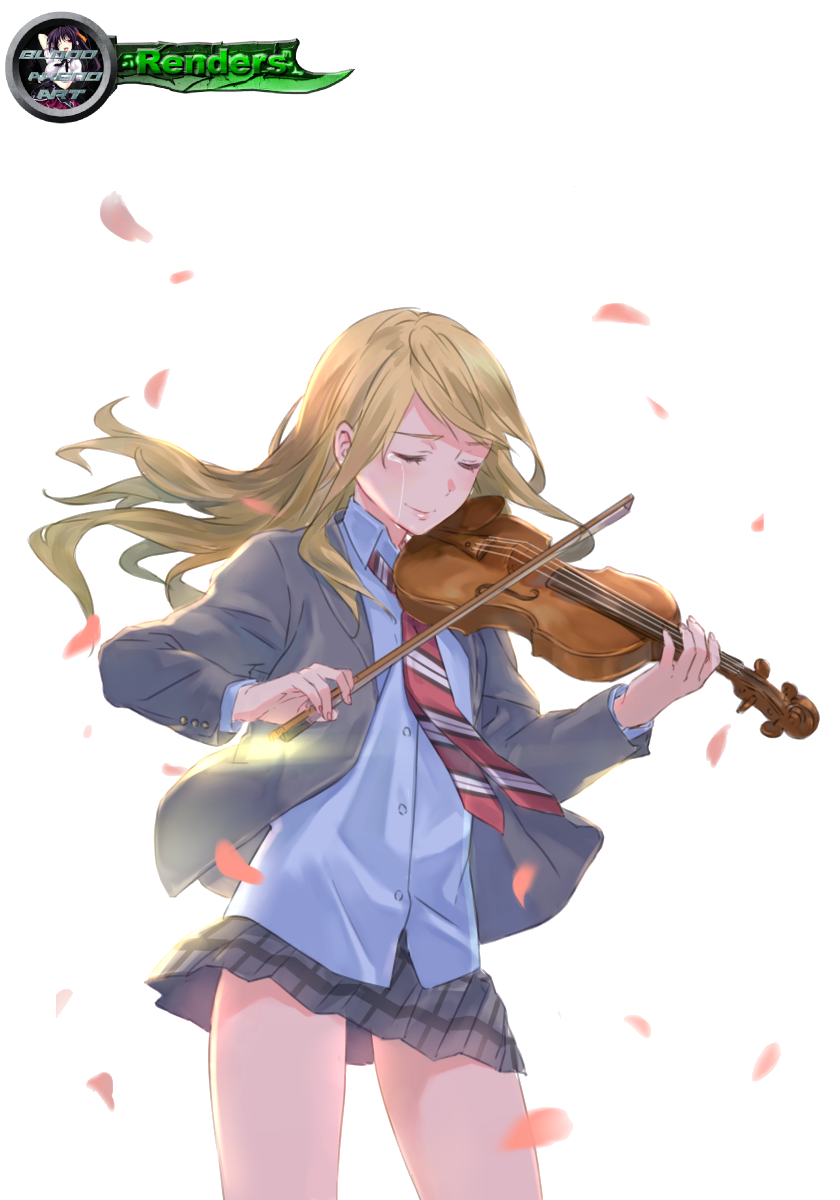 Shigatsu Wa Kimi No Uso Kaori Paint By Numbers - PBN Canvas