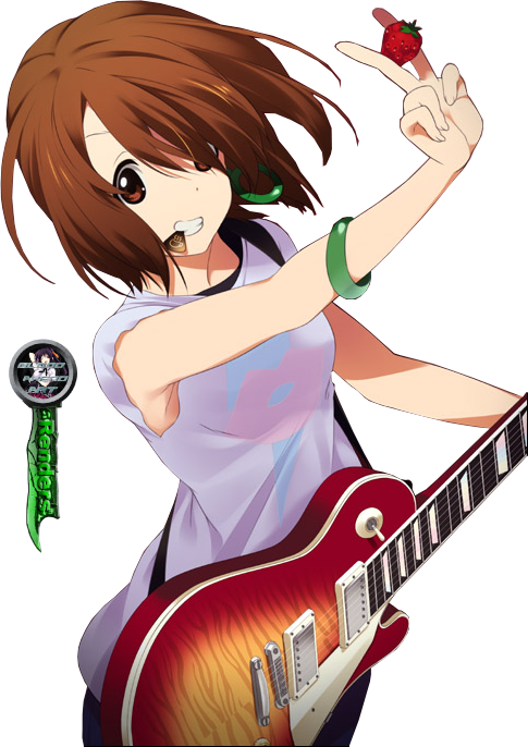 K-ON Yui Hirasawa - Fan Art - Finished Projects - Blender Artists