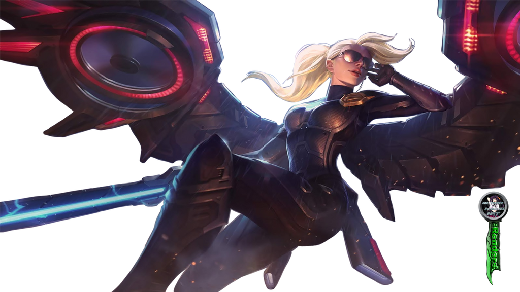 Kayle R League of Legends Riot Kayle Rework Render by AkenoSenpaiRenders on ...