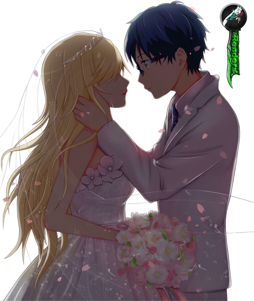 Shigatsu wa kimi no uso - Kaori and Kousei