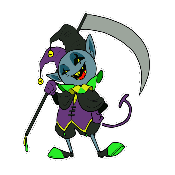 Jevil Gif (Clear BG) by SethCantor on DeviantArt