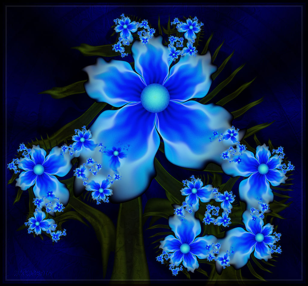 Blue Blooms