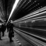 Subway Black and White