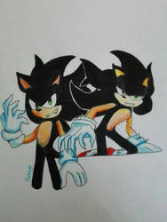 My draw (Dark Sonic)