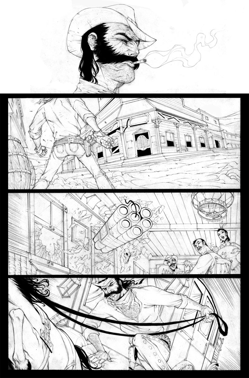 Outlaw Territory pg1 pencils